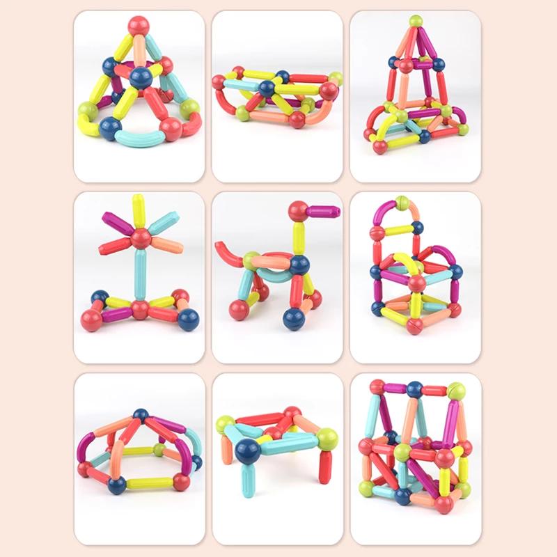 25-Piece Magnetic Building Blocks Set for Kids