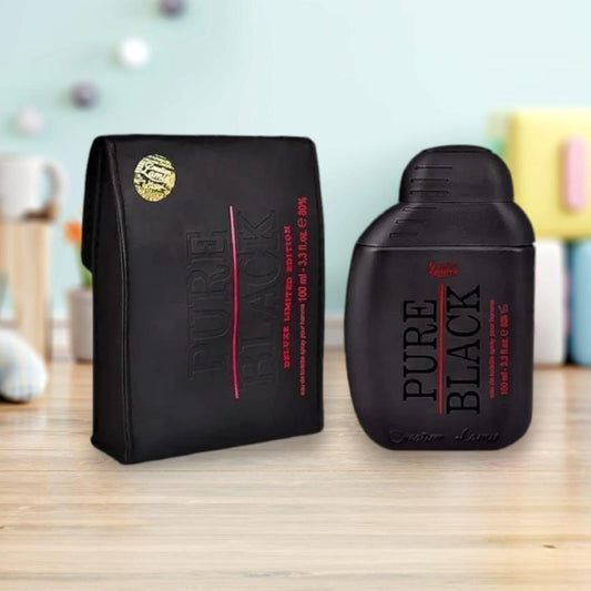Men's Long Lasting Pure Black Perfume 100ml Oceanic Musk