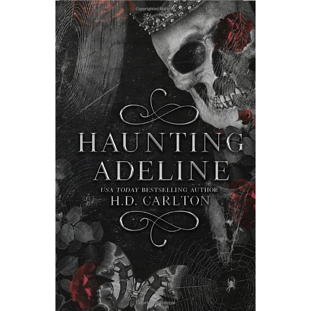 Noval Haunted Adeline Fiction Book A5 Cover Design