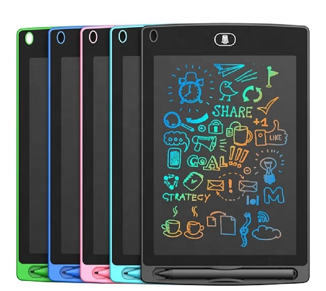 8.5-inch LCD Writing Tablet for Kids Multicolor Plastic Travel Friendly