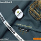 Soft Cotton Deep Space Green Suit for Men
