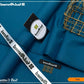 Soft Cotton Plain Blue Suit for Men 7 Meter
