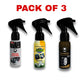 Premium Quality Car Care Spray Pack of 3 for Pakistani Drivers