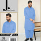Men Blue Unstitched Suit Wash & Wear