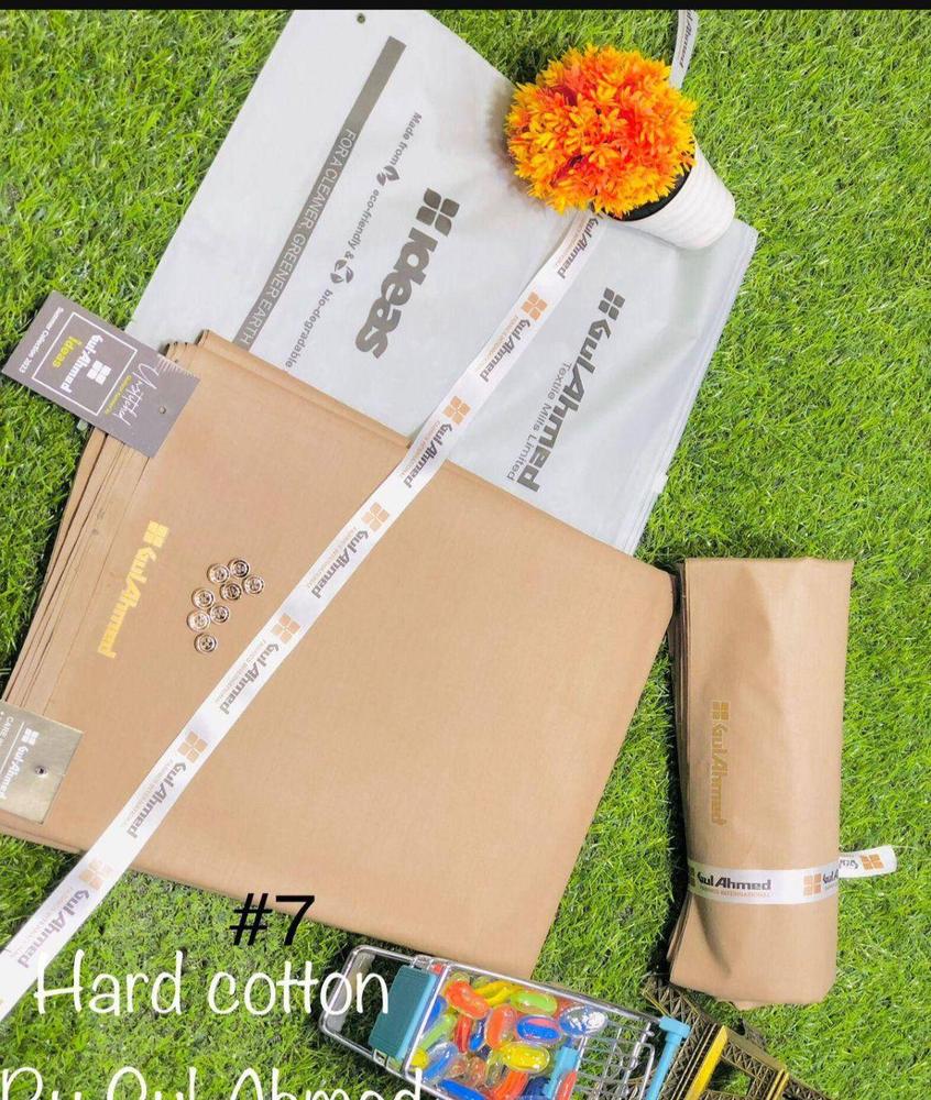 Hard Cotton Suit for Men Eid Wedding Formal Wear