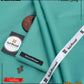 GulAhmed Premium Cotton Satin Suit 5 Sea Green