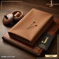 Copper Hard Cotton Unstitched Suit for Men