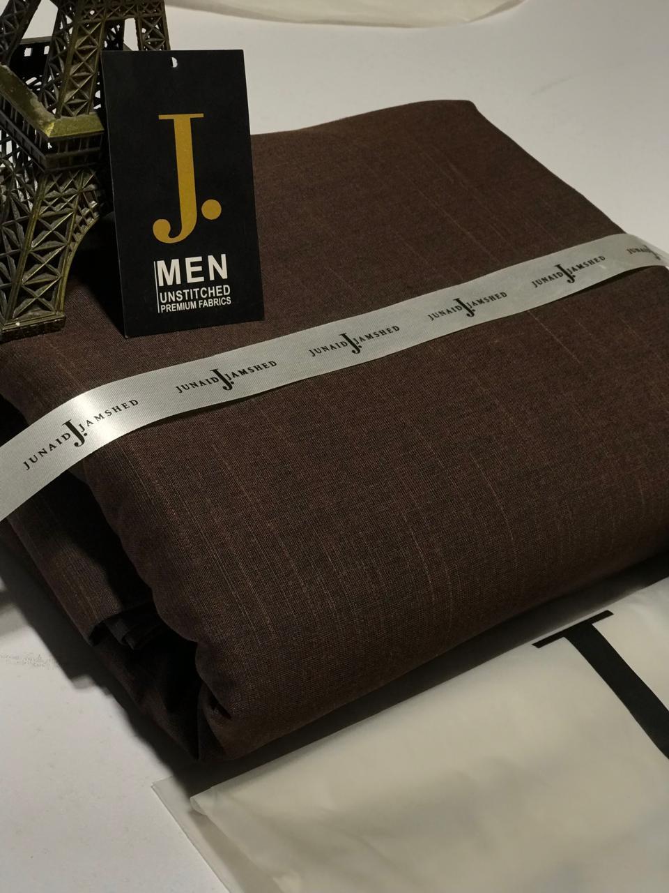 Premium Brown Textured Wash & Wear Suit for Men