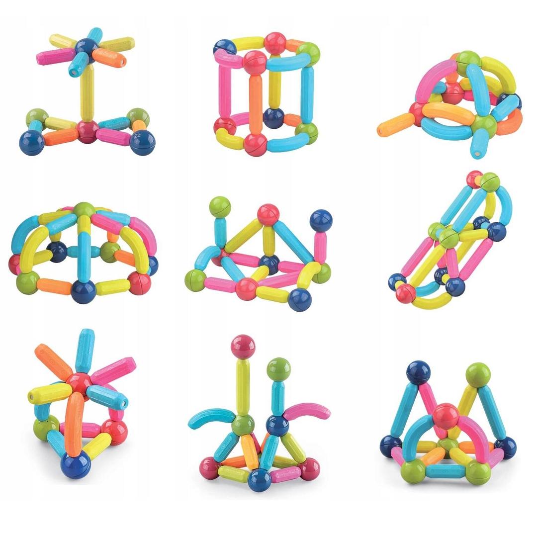 25-Piece Magnetic Building Blocks Set for Kids