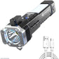 Rechargeable COB LED Torch with Hammer, Magnetic Base and Power Bank