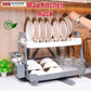 Max Kitchen Rack Two Tier BPA Free Plastic Storage