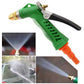 Green Lever Spray Gun with Brass Tip for Car & Garden Use