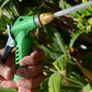 Green Lever Spray Gun with Brass Tip for Car & Garden Use