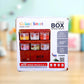 Galaxy Smart Box Spice Rack 6 in 1 Multicolor Stackable