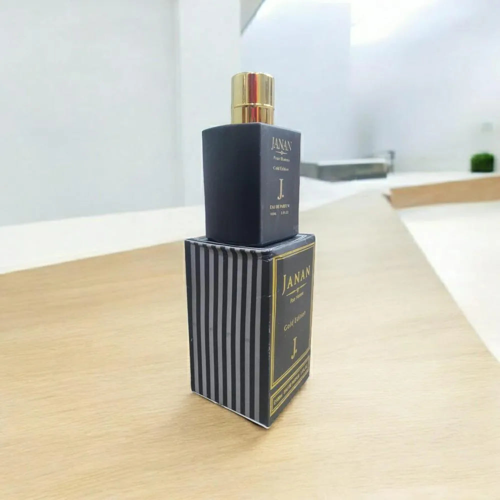 Alcohol-Free Janan Unisex Perfume 100ml Black