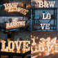 1PC LED Alphabet Letter
