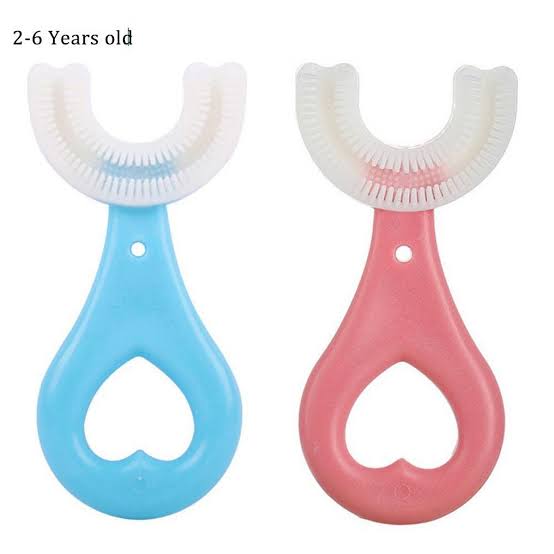 Baby Toothbrush Children's Teeth Cleaning Brush Kids U-Shaped