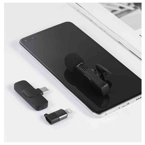 K9 Dual Wireless Microphone ORIGINAL Plug & Play FOR Type-C & IOS