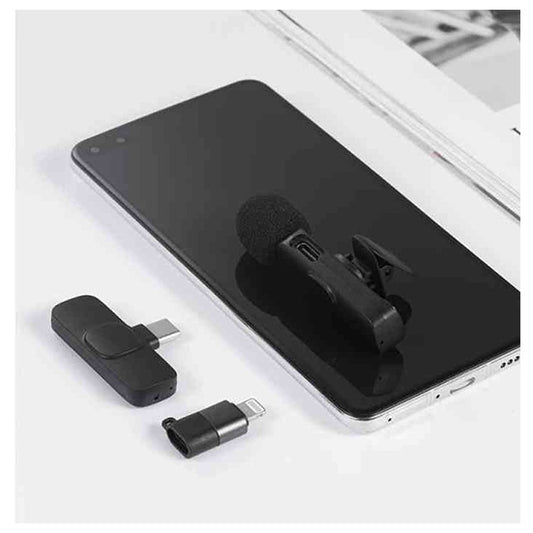 K9 Dual Wireless Microphone ORIGINAL Plug & Play FOR Type-C & IOS