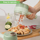 Electric Handheld Vegetable Cutter Slicer Multifunctional Food Chopper