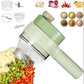 Electric Handheld Vegetable Cutter Slicer Multifunctional Food Chopper