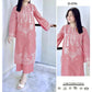 Pink Embroidered Lawn 2Pcs Shirt Trouser Set