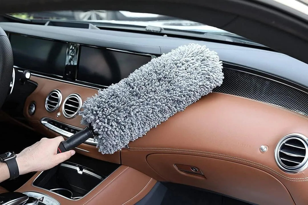 Car Duster Microfiber Brush Exterior Interior Scratch Free