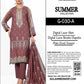 Women Printed Lawn Suit Eid Summer Set G-030-A