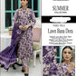 Purple Lawn 3-Piece Suit for Women Summer