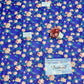 2 Pcs Unstitched Printed Blue Floral Suit for Women