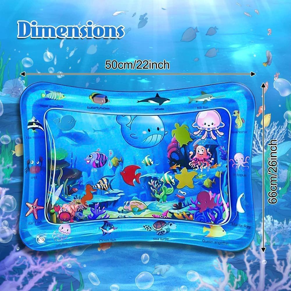 Double Sided Ocean Theme Water Mat for Kids
