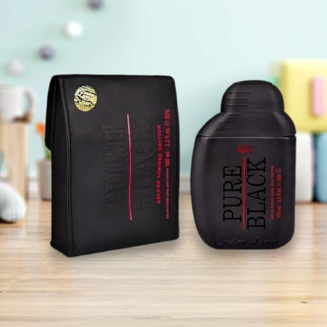 Men's Long Lasting Pure Black Perfume 100ml Oceanic Musk