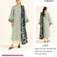 3 Pcs Women's Unstitched Digital Print Suit