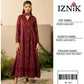 3 Pcs Women's Unstitched Digital Print Suit