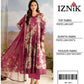3 Pcs Women's Unstitched Digital Print Suit