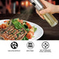 Oil Spray Bottle 304 Stainless Steel Clear Glass