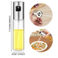 Oil Spray Bottle 304 Stainless Steel Clear Glass