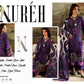 Nureh Digital Lawn Printed 3-Piece Suit Purple