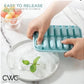Silicone Ice Cubes Container Blue 18x12x4cm