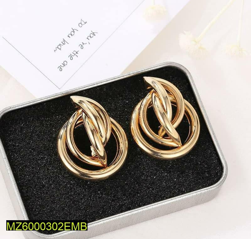 Golden Tangle Earrings for Women, Premium Quality, Durable, New Arrival