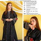 2 Pcs Unstitched Lawn Suit Black Embroidered 2026 Summer Collection