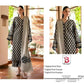 Black Digital Print Lawn 3Pcs Set