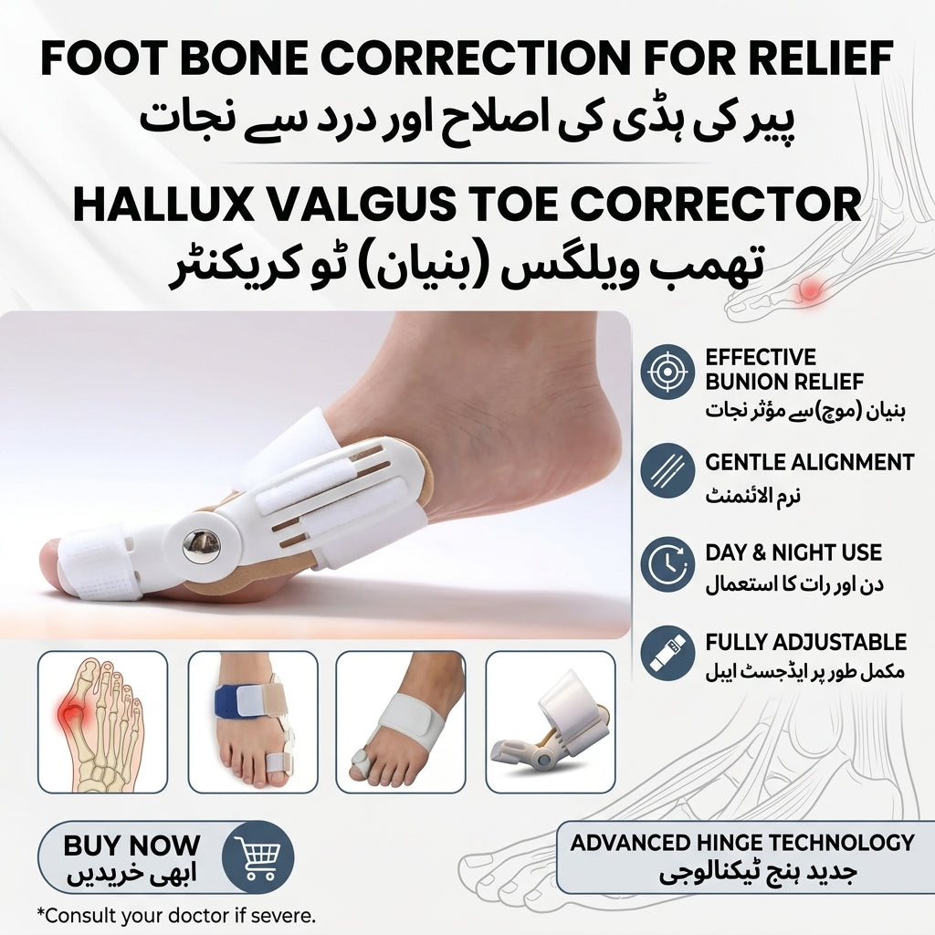 Foot Bone Correction for Relief of Thumb Valgus Toe Corrector