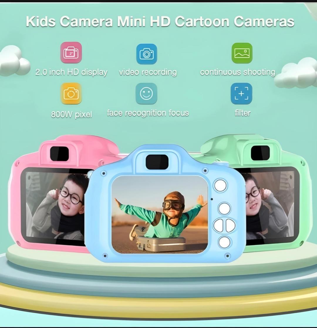 Mini Vintage Digital Camera for Kids 2.0 Inch HD