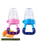 Silicone Fruit Feeding Pacifier for Baby Pink Blue