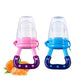 Silicone Fruit Feeding Pacifier for Baby Pink Blue