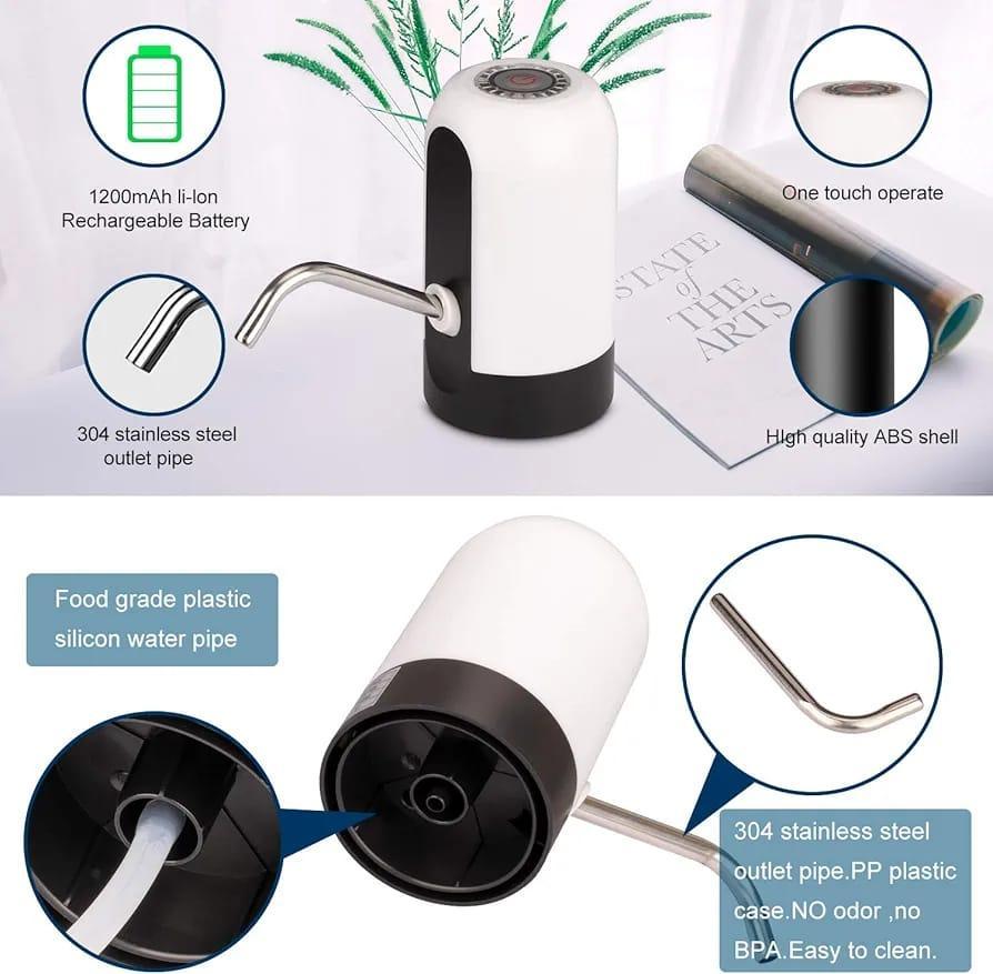 Rechargable Electric Water Pump for Home Office Outdoor Use