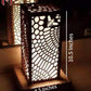 Rechargeable Honeycomb Bee Lamp 10.5" Dark Brown