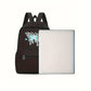 Black Butterfly Backpack for Students & Professionals