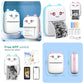 Cute Pink Pocket Printer for Students & Creators